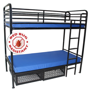 Heavy Duty Metal Bunk Beds (Bed Bug Resistant)