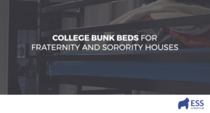 College Bunk Beds for Fraternity and Sorority Houses