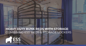 Heavy Duty Bunk Beds with Storage